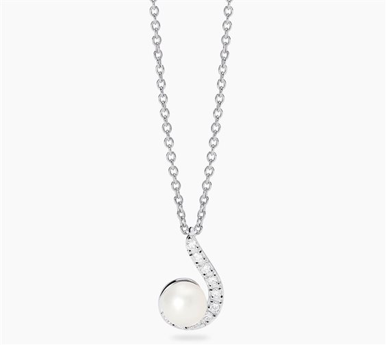 Collana Mabina Donna in Argento 0.10 Ct 553924 - 553924